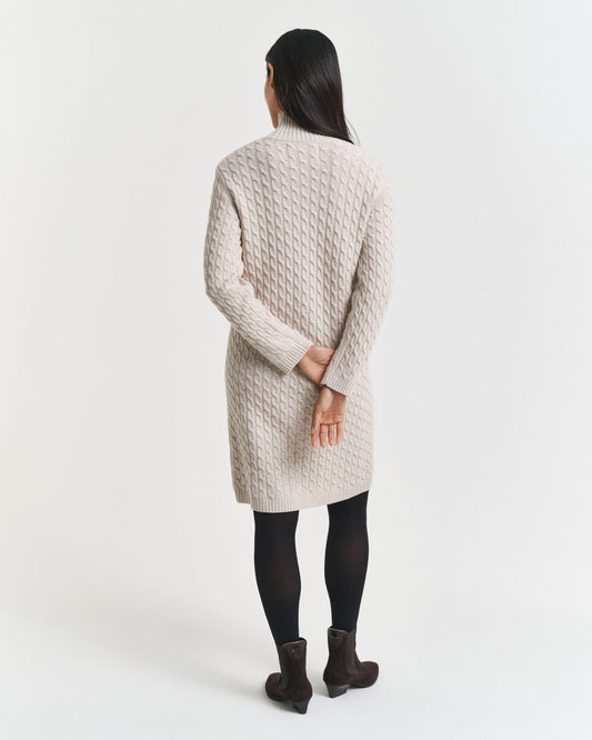 Zopfstrickkleid