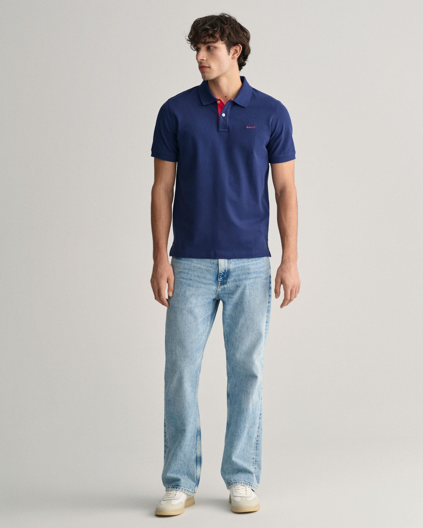 Polo Piqué Contrasté