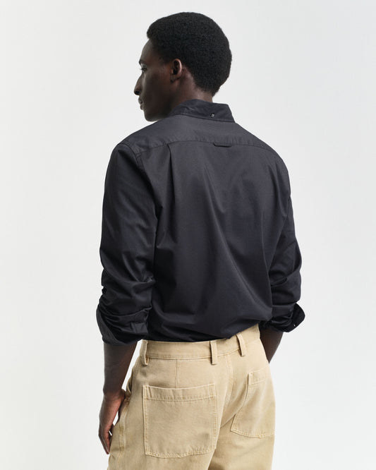 Klassisches Slim Fit Hemd aus Popeline