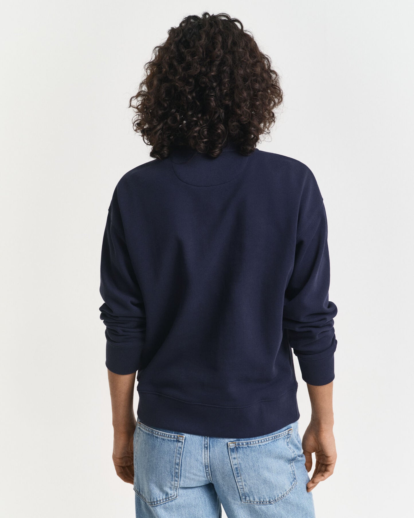 Sweat-shirt graphique demi-zippé
