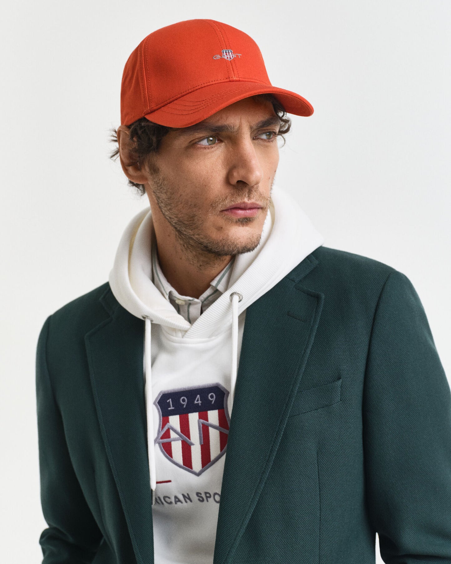 Casquette en twill de coton épais Shield