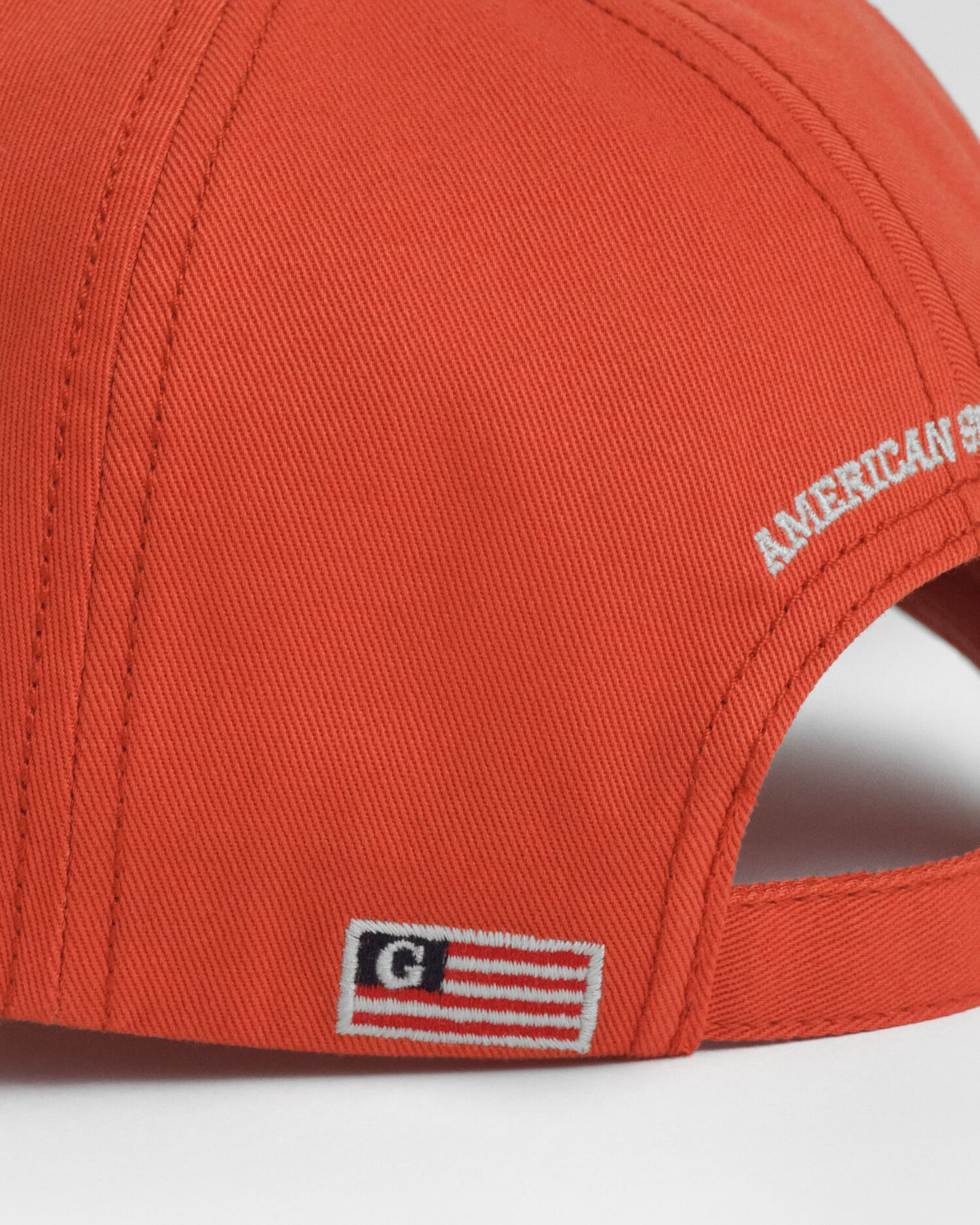 Casquette en sergé de coton imprimée