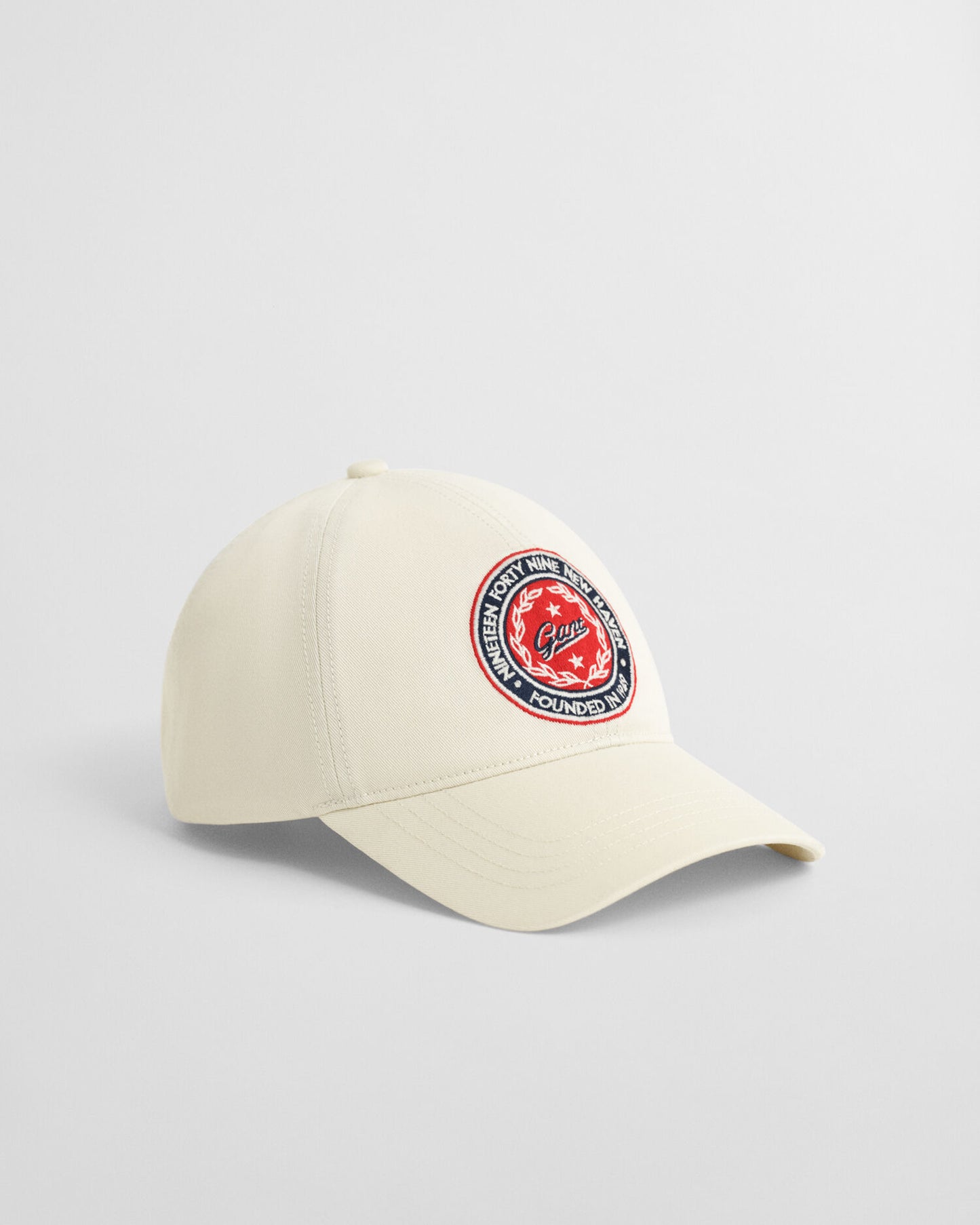Casquette en sergé de coton imprimée