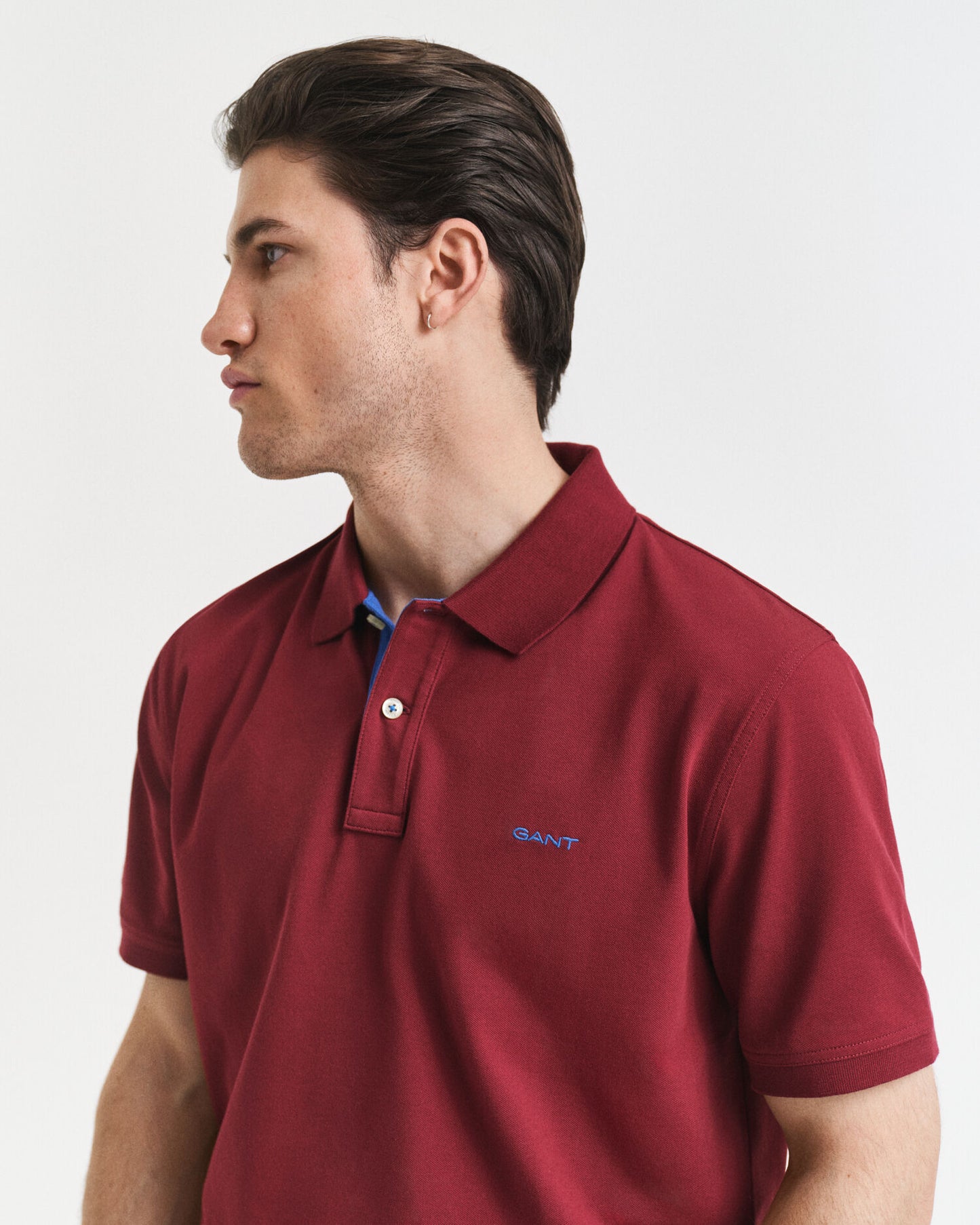 Pikee-Poloshirt mit Kontrastdetails