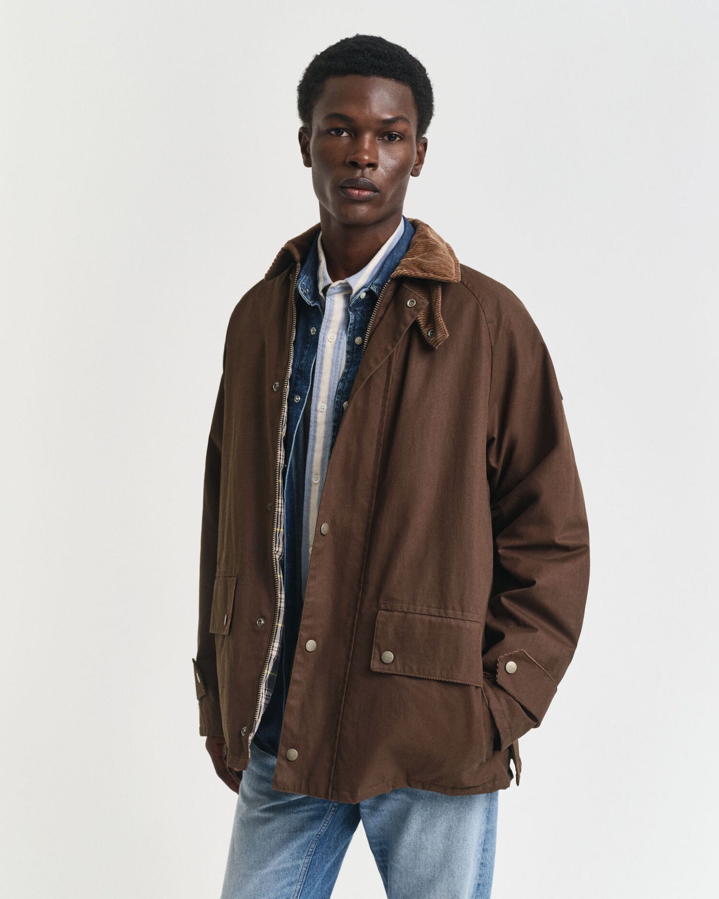 Gewachste Barnjacke
