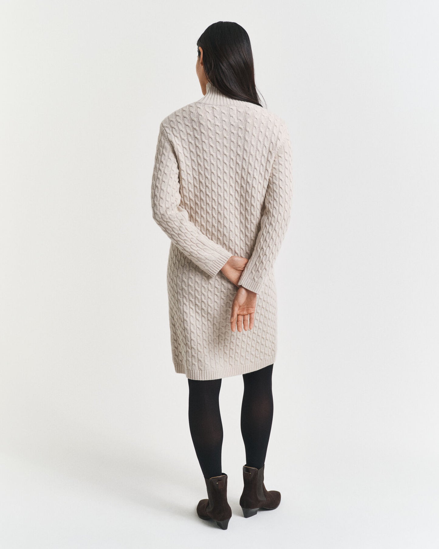 Zopfstrickkleid