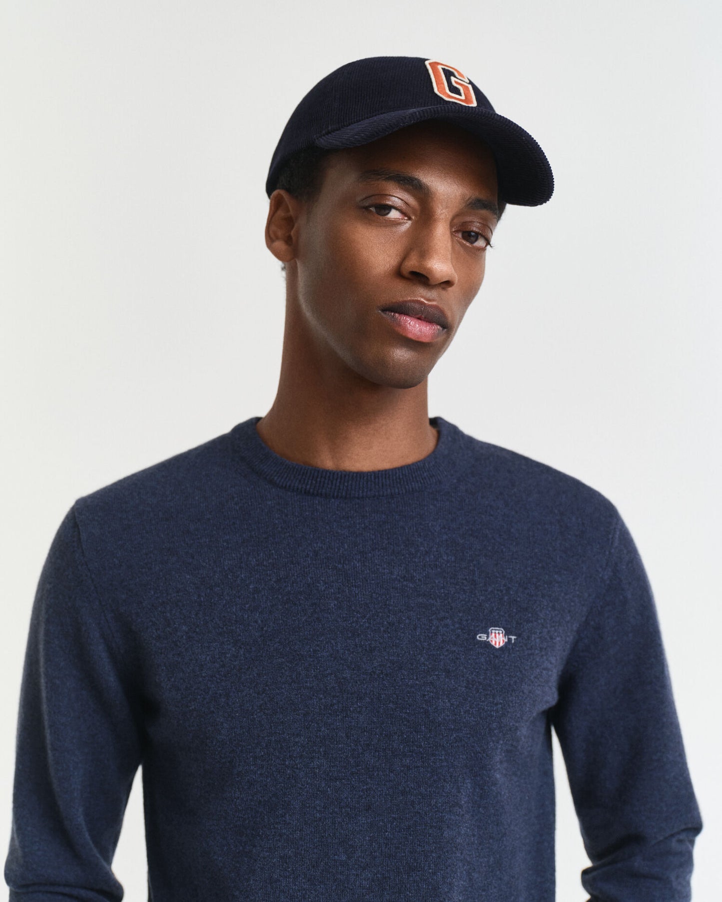Pull col rond en agneau ultrafin
