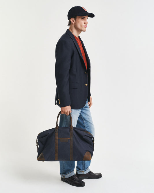 Duffelbag aus gewachster Baumwolle