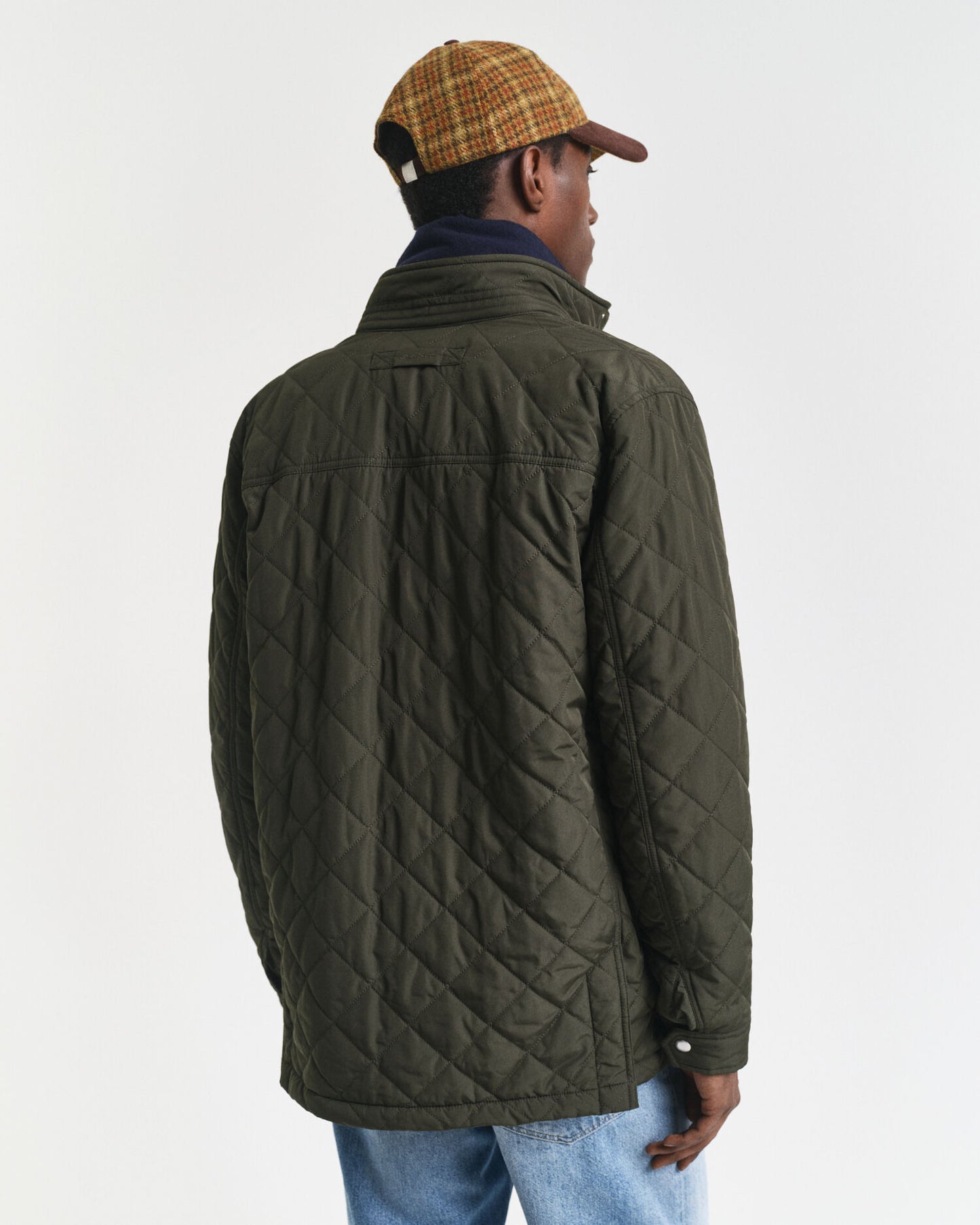 Veste mi-longue matelassée coupe-vent