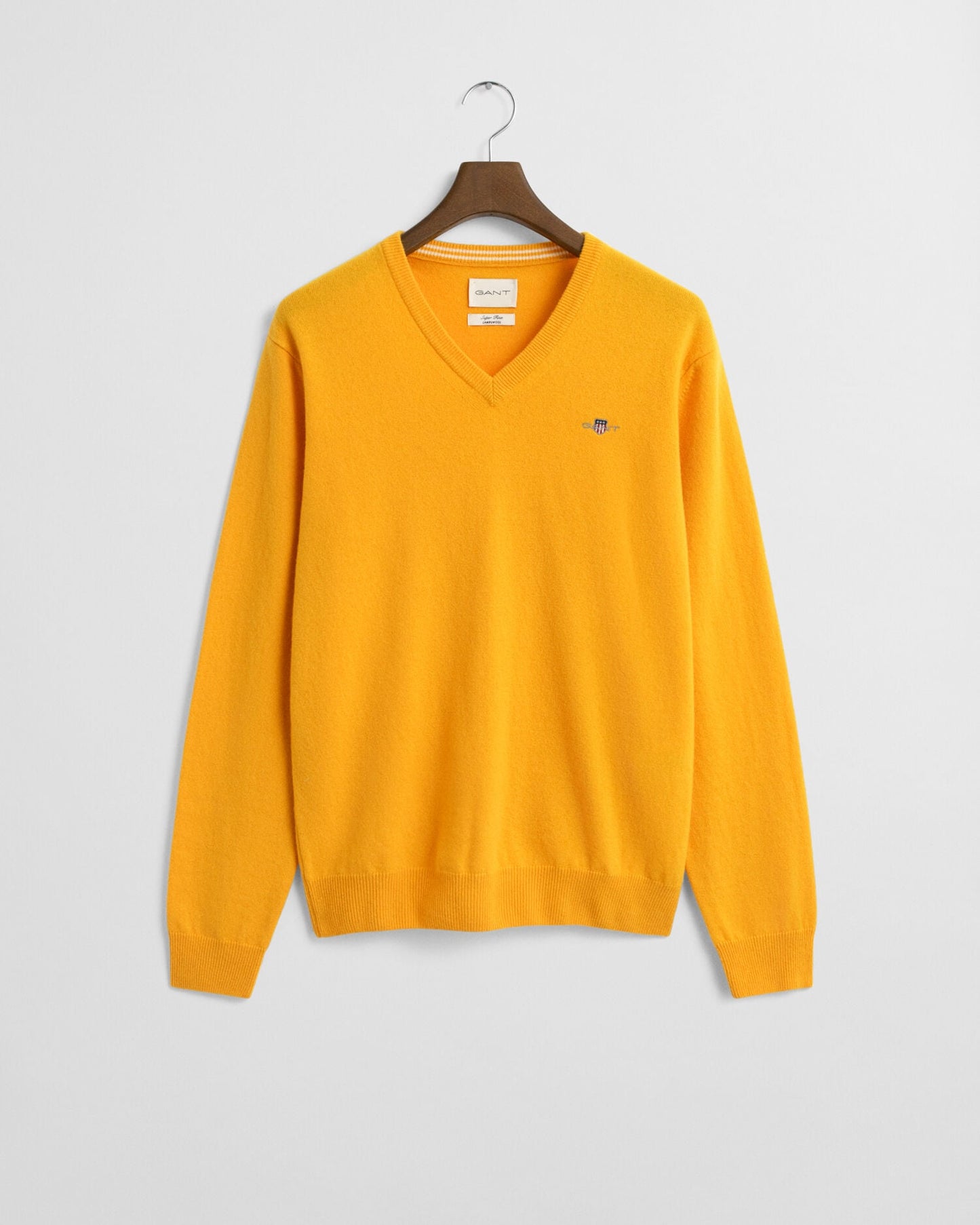 Pull col en V en laine d'agneau superfine