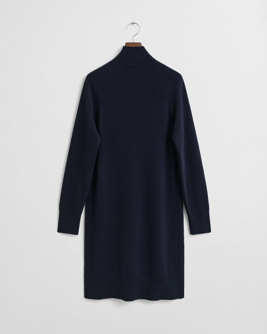 Kleid aus gestrickter, extrafeiner Lammwolle