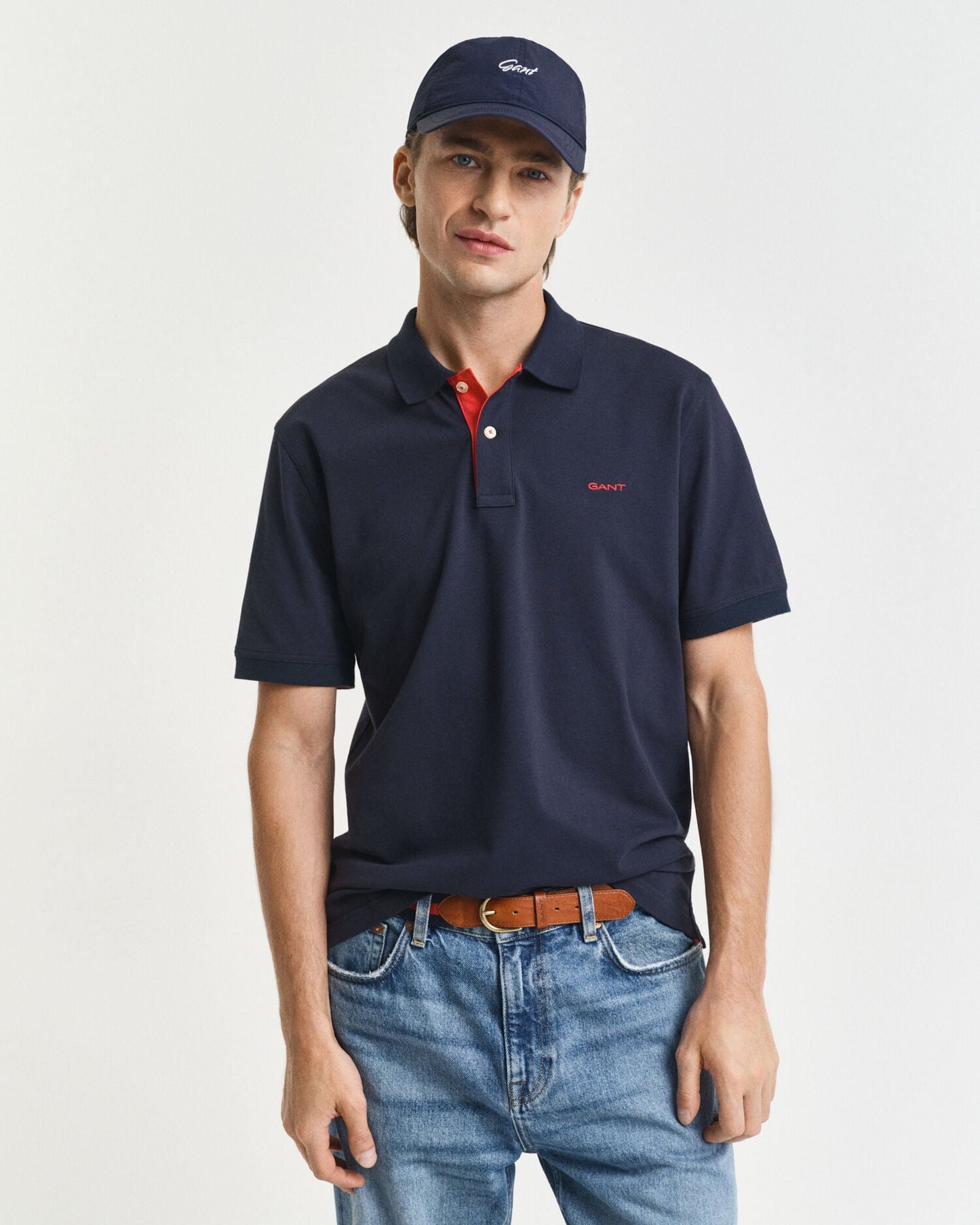 Polo Piqué Contrasté